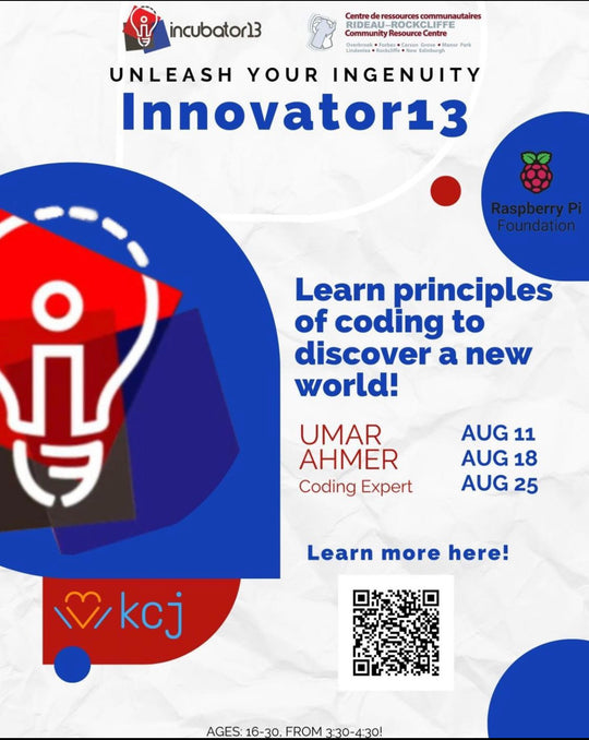 Like Coding? Learn principles of coding with Innovator 13 Aug 11, 18, 25