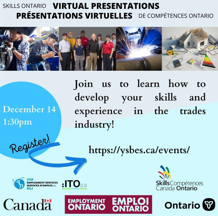 Skills Ontario Virtual Presentations (December 14)