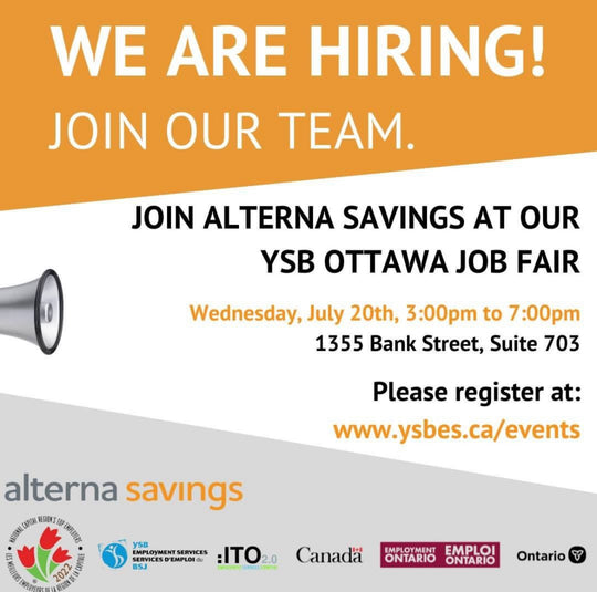 Alterna Savings Job Fair July 20