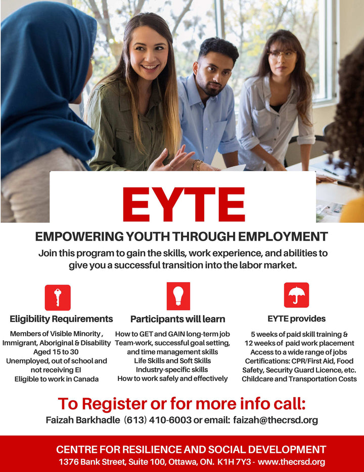 Employment Initiative | Empowering Youth Through Employment (EYTE)