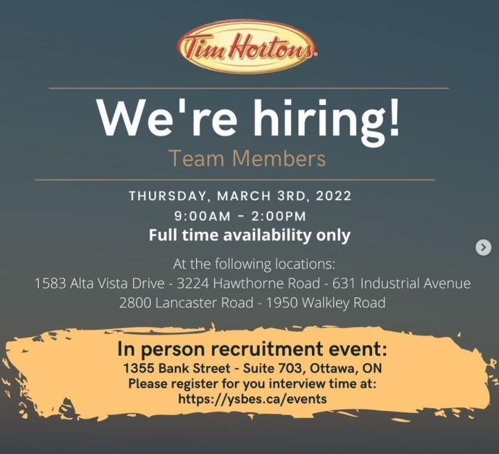Looking for a Job in Ottawa?